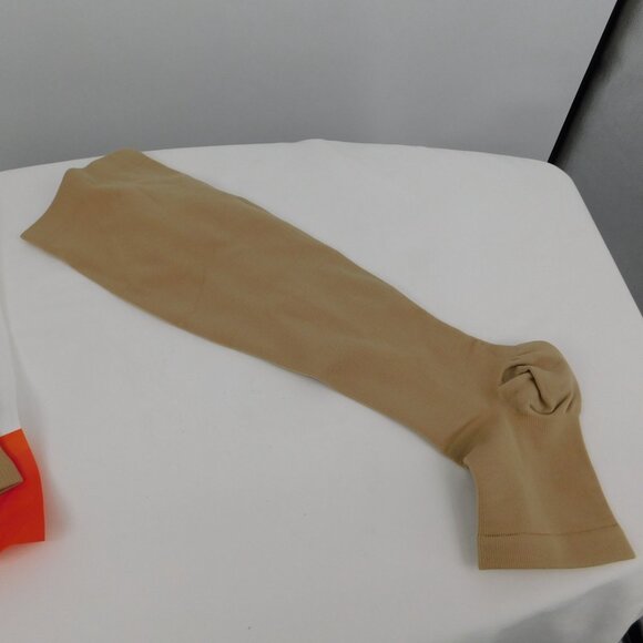 Lemon Hero Health 15-20mmHg Open Toe Zippered Compression Socks 3XL Beige OPEN - Picture 4 of 8
